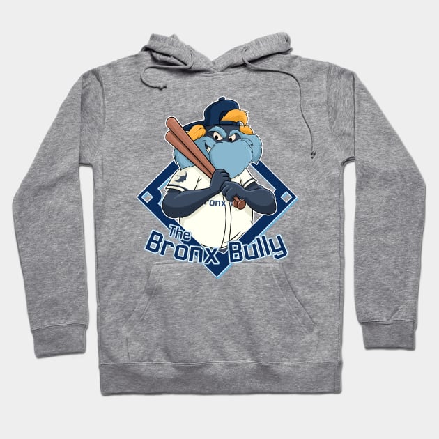 The Bronx Bully  Rays Baseball Mascot Hoodie by GAMAS Threads